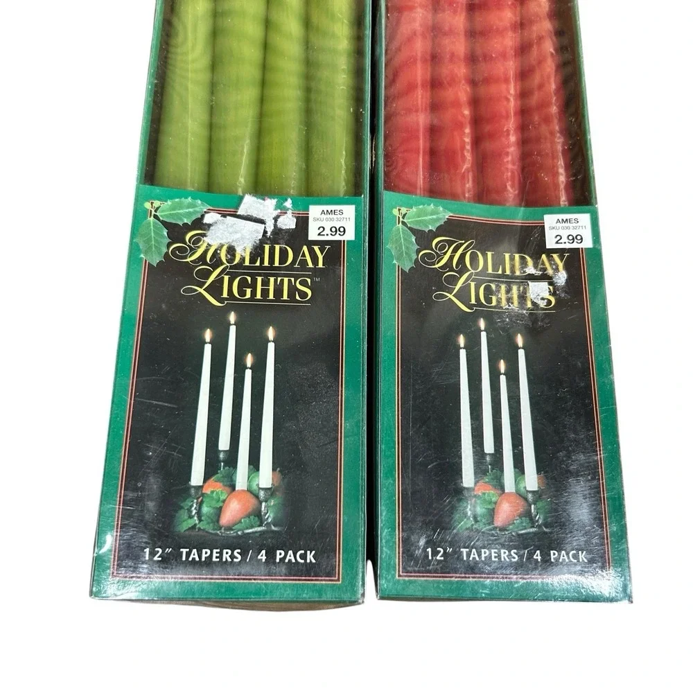Vtg Holiday Lights 12